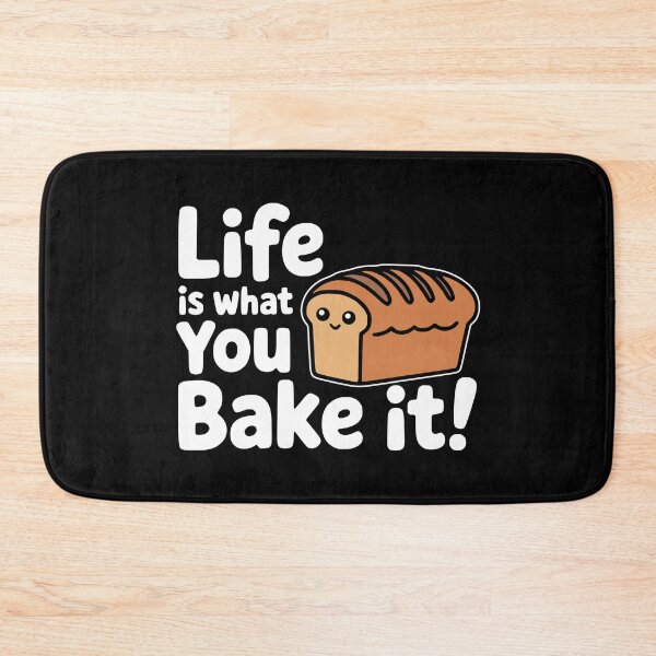 Item preview, Life is What You Bake It! Cute Kawaii Bread Loaf designed and sold by PMCreative.