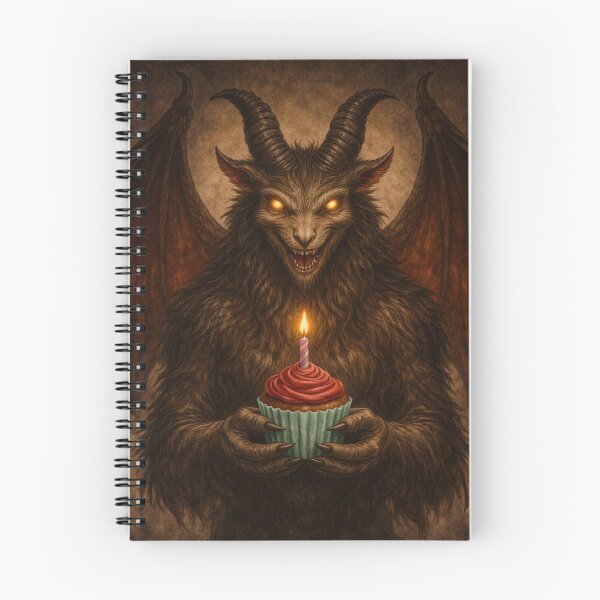 Item preview, Devilish Birthday Visitor designed and sold by Haunted House of Cards.