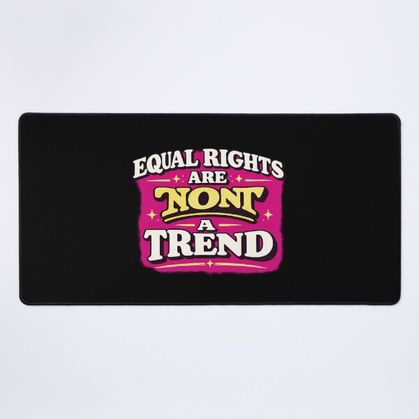 Item preview, Equal Rights Are Not a Trend Shirt – Feminist Empowerment Graphic Tee for Women & Allies designed and sold by Bizertart.