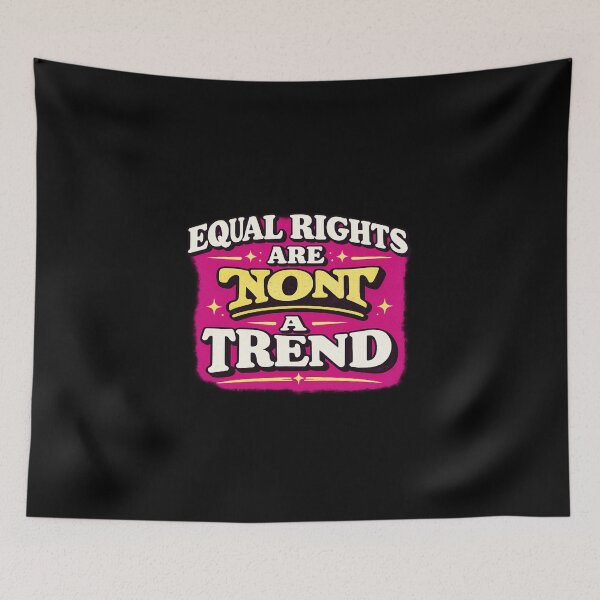 Item preview, Equal Rights Are Not a Trend Shirt – Feminist Empowerment Graphic Tee for Women & Allies designed and sold by Bizertart.