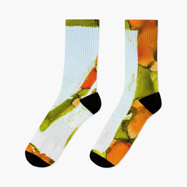 Item preview, H Green and Orange designed and sold by Between Colors.
