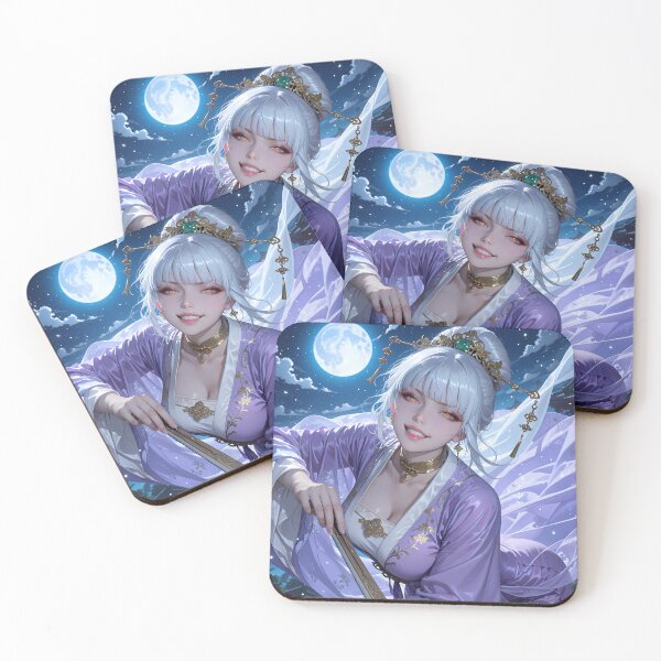 Item preview, MEI XUE the Palace Shadow Silver Haired Anime designed and sold by BorgSpareParts.