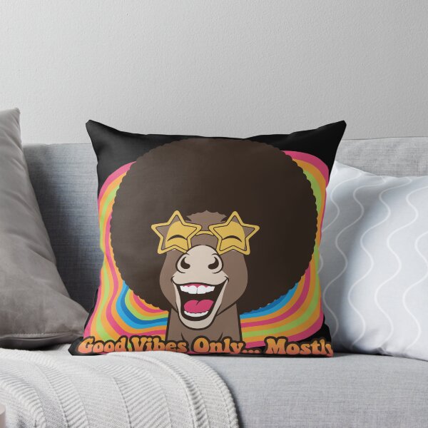 Item preview, Groovy Disco Donkey Good Vibes Only Mostly designed and sold by Snout & Shout..