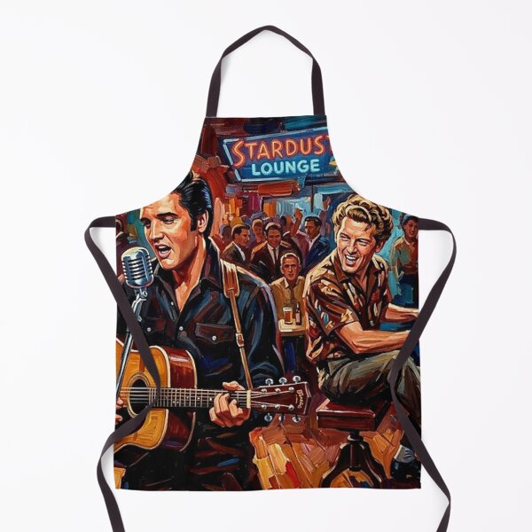 Item preview, The Birth of Rock: Elvis, Buddy & Jerry Lee Mid-Century Impasto designed and sold by Art's Diner.