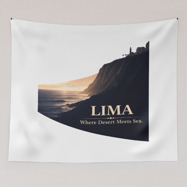 Item preview, Lima Where Desert Meets Sea designed and sold by EdvvinStudios.