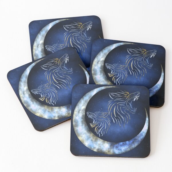 Item preview, The Wolves and the moon designed and sold by Kcinnik.