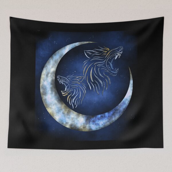 Item preview, The Wolves and the moon designed and sold by Kcinnik.