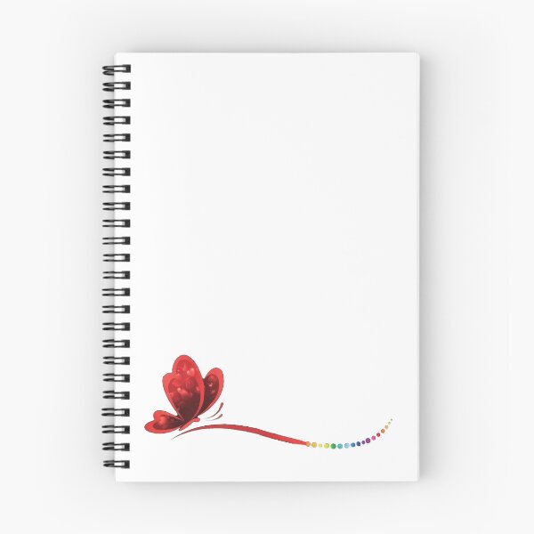 Item preview, Heart Butterfly Rainbow Trail Pride Love Art designed and sold by Foxglovers Studio .