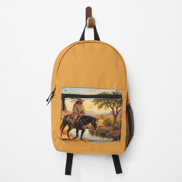 Item preview, Classic Earth and Sunset Rider – Native Spirit in Warm Light designed and sold by FotoworldEdel.