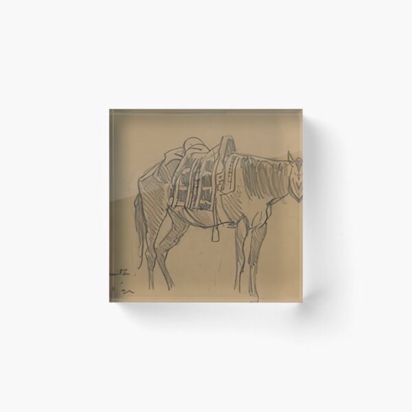 Item preview, New Upload - Maynard Dixon - Best Artist  -  Saddled Navajo Pony, 1922 - Maynard Dixon  designed and sold by GabyDAlessandro.