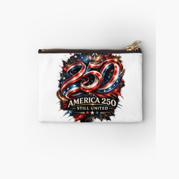 Artikelvorschau, Amerika 250 – T-Shirt mit dem Schleifenlogo „Still United“ | Patriotisches T-Shirt zum 550-jährigen Jubiläum (1776–2026) entworfen und verkauft von edman765.