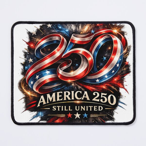 Artikelvorschau, Amerika 250 – T-Shirt mit dem Schleifenlogo „Still United“ | Patriotisches T-Shirt zum 550-jährigen Jubiläum (1776–2026) entworfen und verkauft von edman765.
