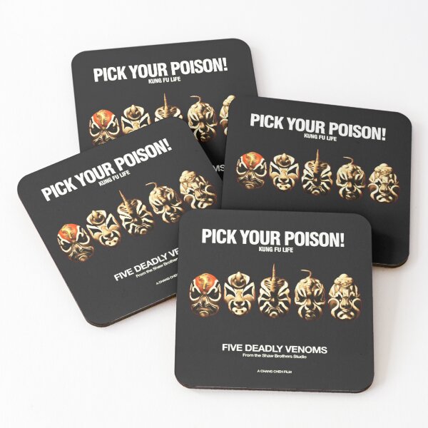 Item preview, Five Venoms designed and sold by MovieMayhem.