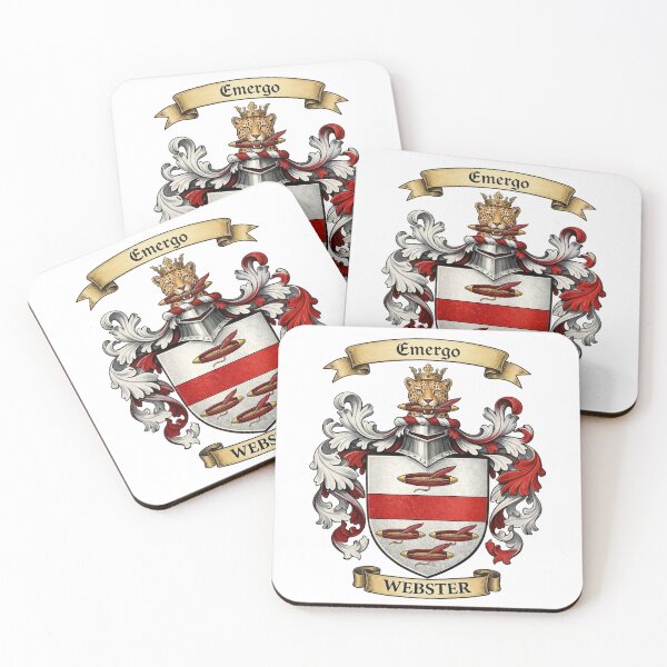 Item preview, The Webster Family Coat of Arms designed and sold by BagTown Clans.