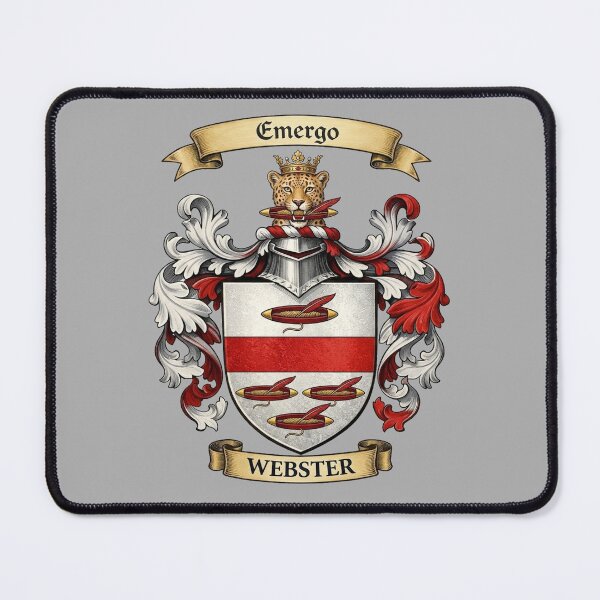 Item preview, The Webster Family Coat of Arms designed and sold by BagTown Clans.