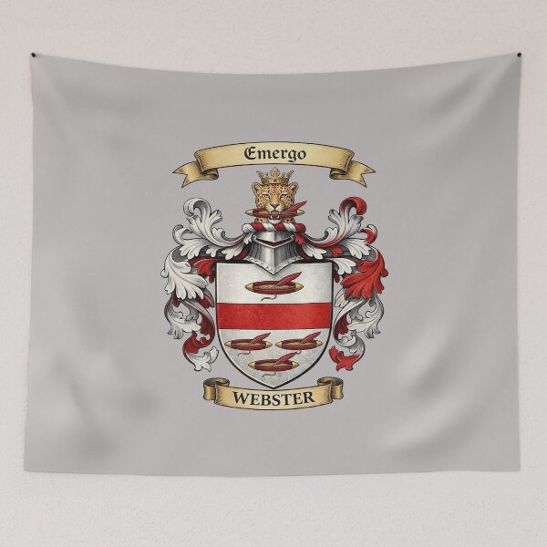 Item preview, The Webster Family Coat of Arms designed and sold by BagTown Clans.