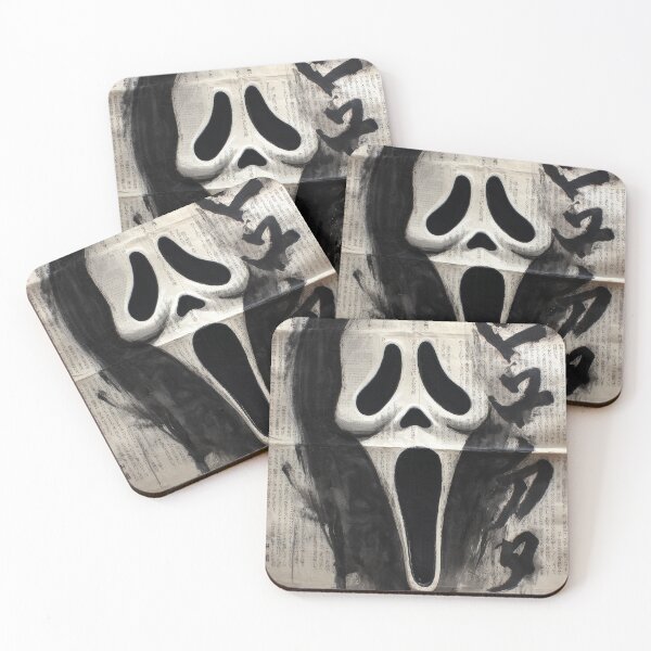 Item preview, Ghostface Sumi-e  designed and sold by AnimeArsenalPrints.