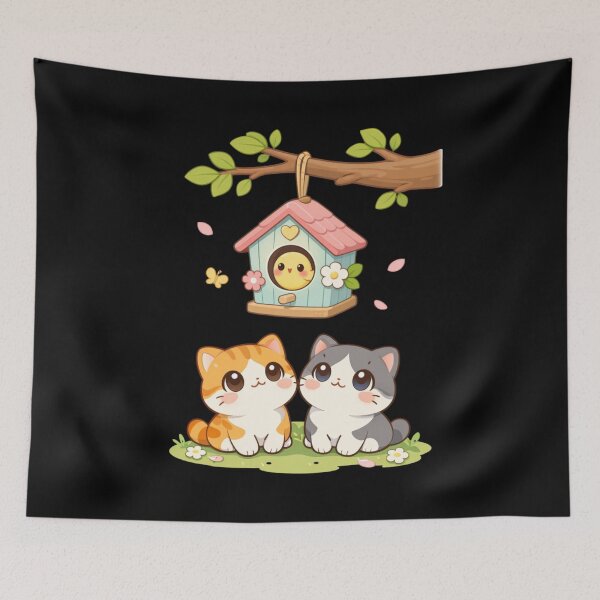 Item preview, Nest Box - kawaii cats lover designed and sold by DamioPolArt.