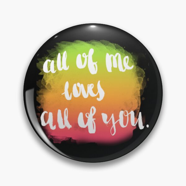 Item preview, All of Me Loves All of You – Romantic Handwritten Quote Art designed and sold by Snapystyle.