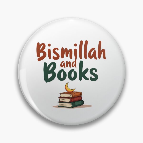 Item preview, Bismillah and Books Muslim T-Shirt | Islamic Bookworm Streetwear Tee for Readers, Students & Hijabi Girls designed and sold by Vajid Designs .
