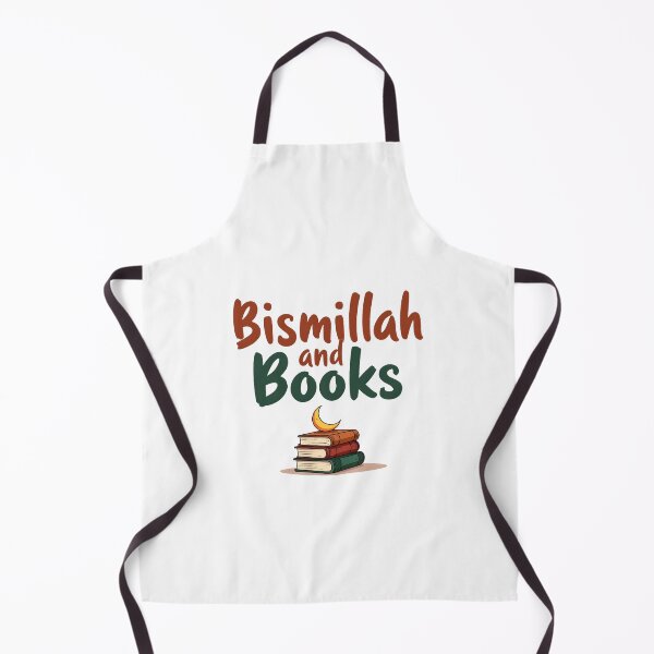 Item preview, Bismillah and Books Muslim T-Shirt | Islamic Bookworm Streetwear Tee for Readers, Students & Hijabi Girls designed and sold by Vajid Designs .