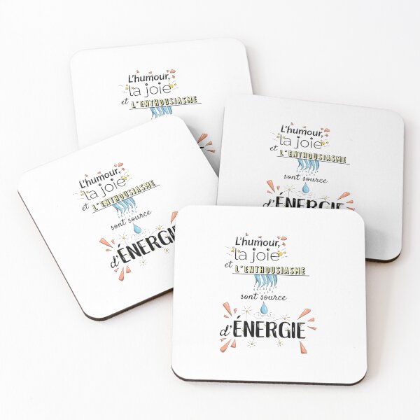 Item preview, Quote: Humor, joy and enthusiasm designed and sold by GribouillStreet.