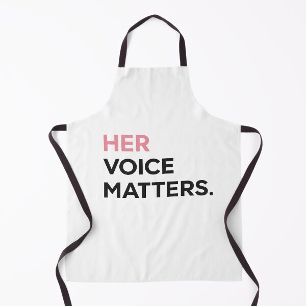 Item preview, Her Voice Matters Shirt – Feminist Empowerment Statement Tee for Women & Allies designed and sold by Bizertart.
