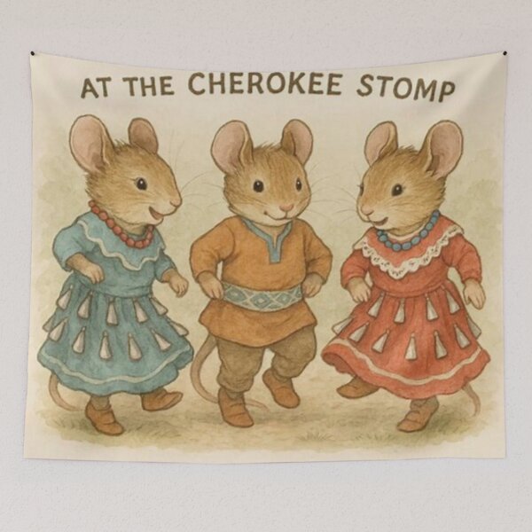 Item preview, At The Cherokee Stomp designed and sold by TinCatOutPost.