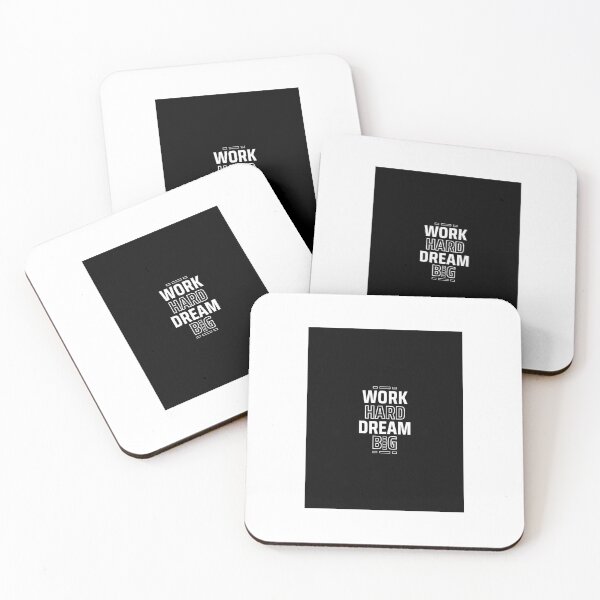 Item preview, WORK HARD DREAM BIG designed and sold by saqib29.