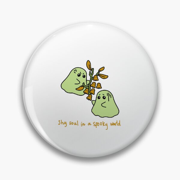 Item preview, Shy Soul in a Spooky World Cute Ghost Illustration designed and sold by Baby-Care.