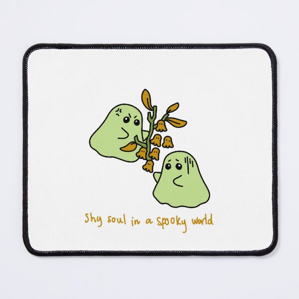 Item preview, Shy Soul in a Spooky World Cute Ghost Illustration designed and sold by Baby-Care.