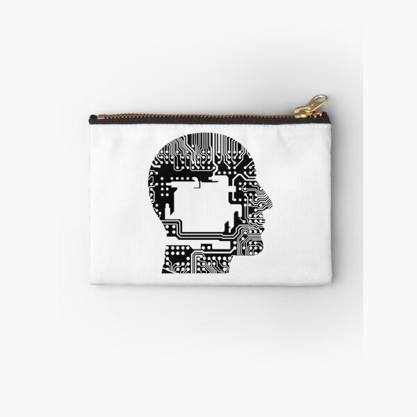 Item preview, AI Mind Circuit Head – Artificial Intelligence Tech Design designed and sold by Artsy Corner.