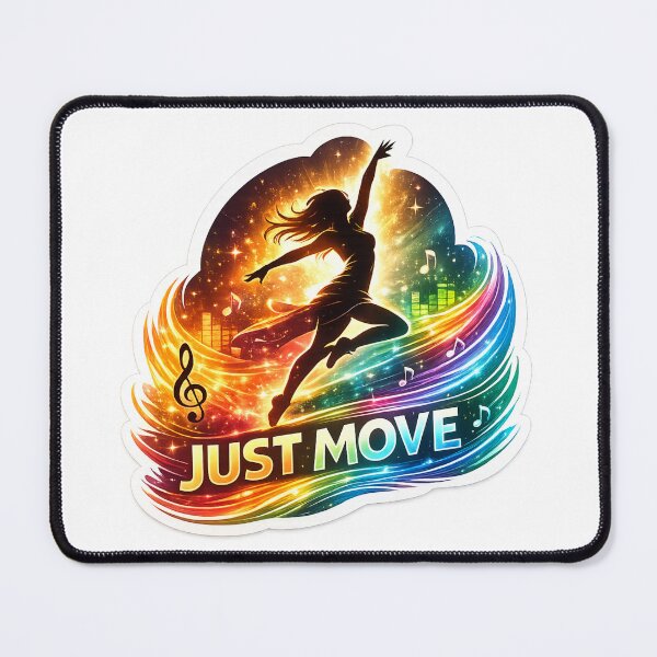 Item preview, Just Move Rainbow Dance Burst designed and sold by lorand-designs.