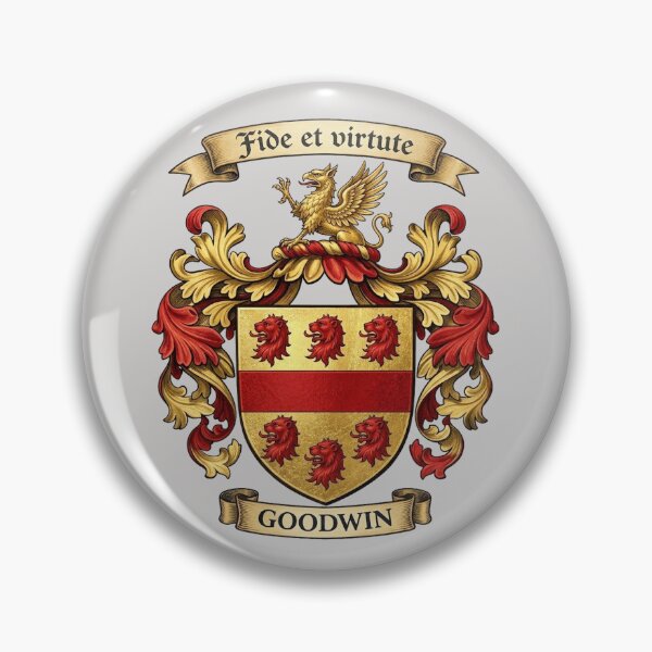 Item preview, The Goodwin Family Coat of Arms designed and sold by BagTown Clans.