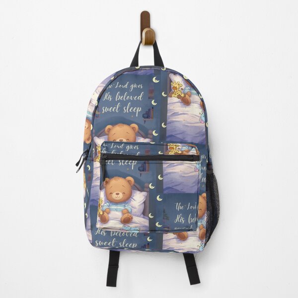 Item preview, Sleepy baby bear with Bible verse  designed and sold by Vibrantfaith321.
