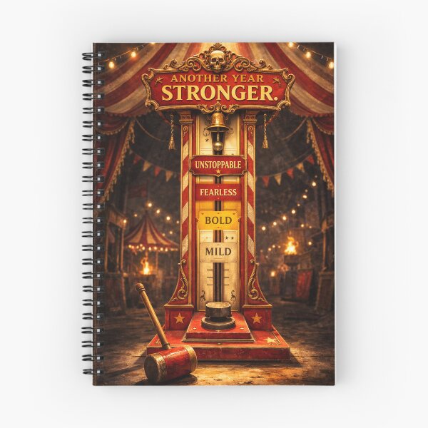 Item preview, The Midnight Carnival: Another Year Stronger Birthday designed and sold by Haunted House of Cards.