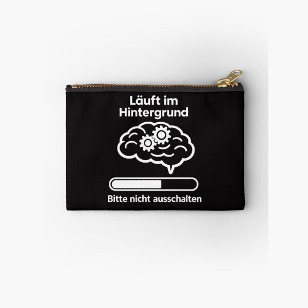 Item preview, Funny Overthinking Brain - Running in the Background Shirt designed and sold by MS-DesignArt.