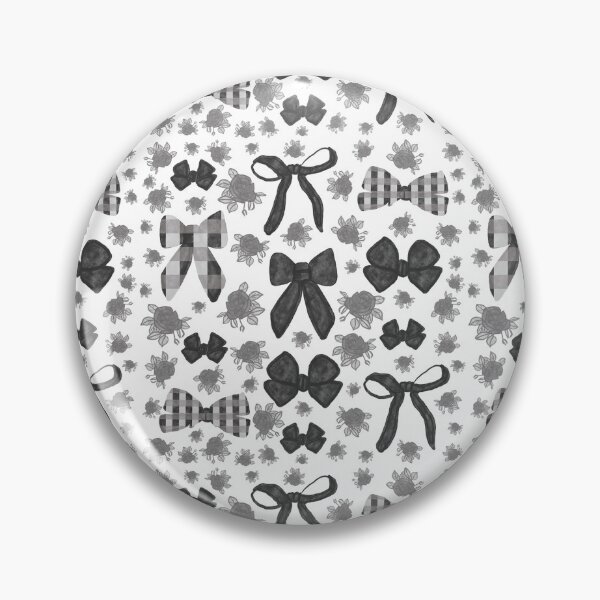 Item preview, Black Bows Coquette Pattern designed and sold by jshuphotography.