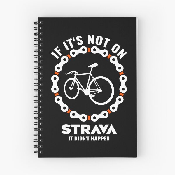 Item preview, If It’s Not On Strava It Didn’t Happen Cycling Shirt – Funny Road Bike Cyclist Design designed and sold by BMLprint ⭐⭐⭐⭐⭐.