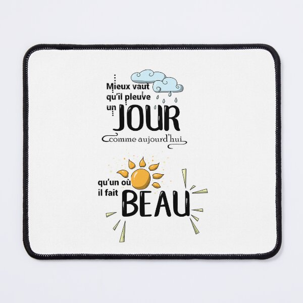 Item preview, Quote: It's better if it rains... designed and sold by GribouillStreet.