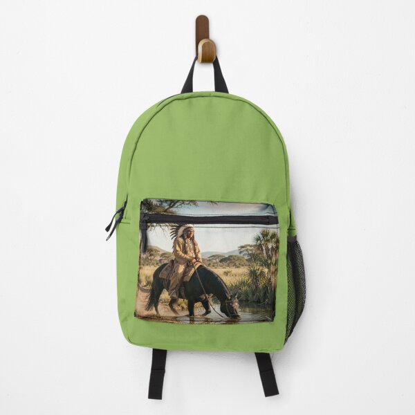 Item preview, Classic Earth and Sunset Rider – Native Spirit in Warm Light designed and sold by FotoworldEdel.