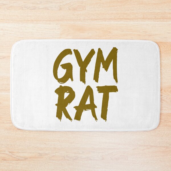 Item preview, Gym Rat -- workout/exercise devotion designed and sold by The Sporty Nerd.