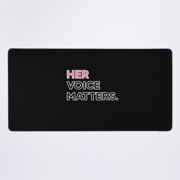 Item preview, Her Voice Matters Shirt – Feminist Empowerment Statement Tee for Women & Allies designed and sold by Bizertart.