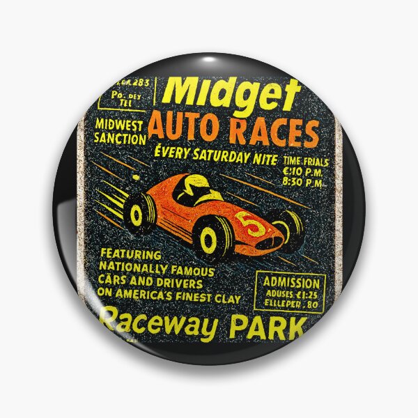 Item preview, MIdget Auto Races Poster Variation  designed and sold by Helios Be. Lavsh.