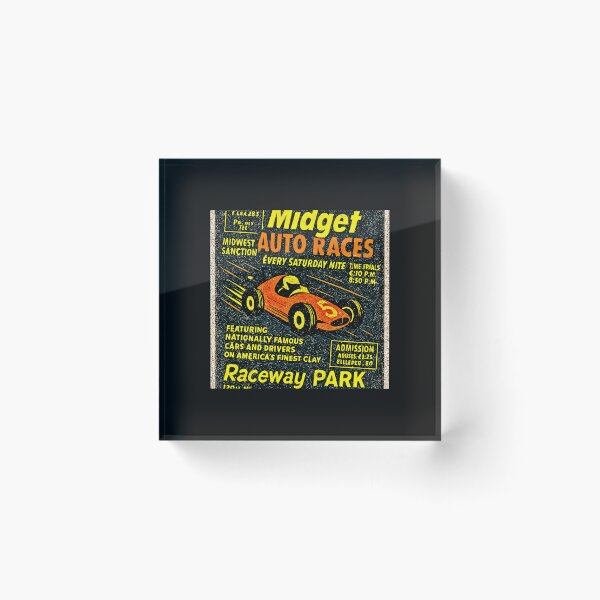 Item preview, MIdget Auto Races Poster Variation  designed and sold by Helios Be. Lavsh.