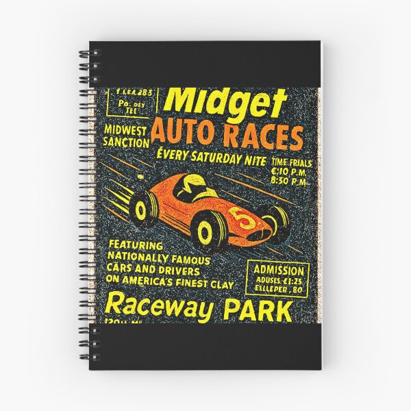 Item preview, MIdget Auto Races Poster Variation  designed and sold by Helios Be. Lavsh.