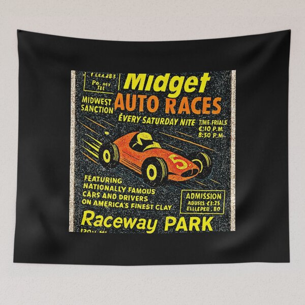 Item preview, MIdget Auto Races Poster Variation  designed and sold by Helios Be. Lavsh.