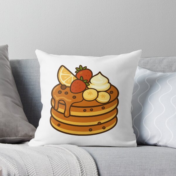 Item preview, Fluffy Pancake Stack - Sweet Breakfast Kawaii Art designed and sold by Artsy Corner.