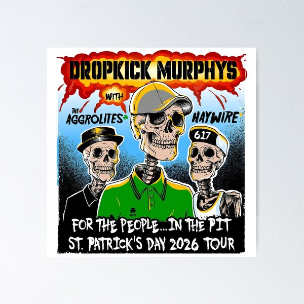 Item preview, dropkick st patricks tour 2026 bisalagi designed and sold by centewillia.