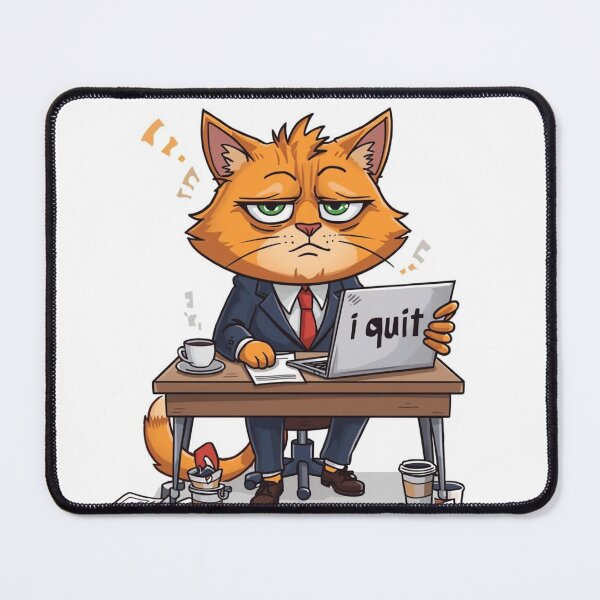 Item preview, oragne cat quiting designed and sold by davidsvend01.
